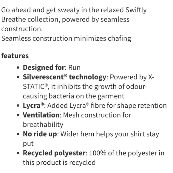 Lululemon Athletica Fletching Lines Raspberry Tee - Picture 7 of 7